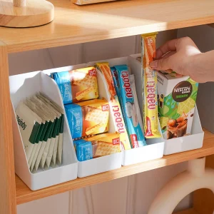 SpaceBins™ - Set de 2 Contenedores de Almacenamiento para el Hogar y Refrigeradora: Maximiza tu Espacio con Estilo