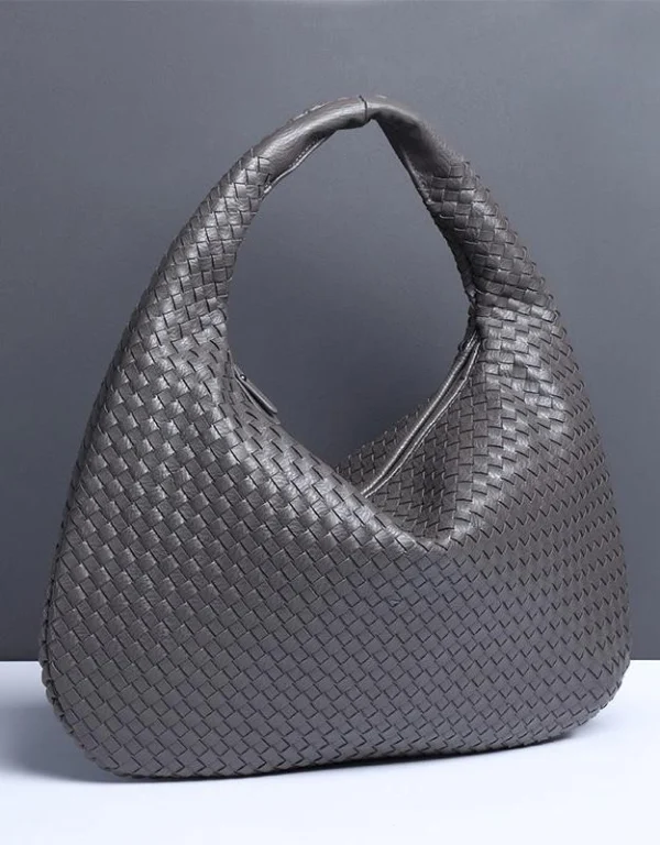 Bolso Trenzado Hobo™ de Cuero para Mujer de Alta Moda, imagen 16