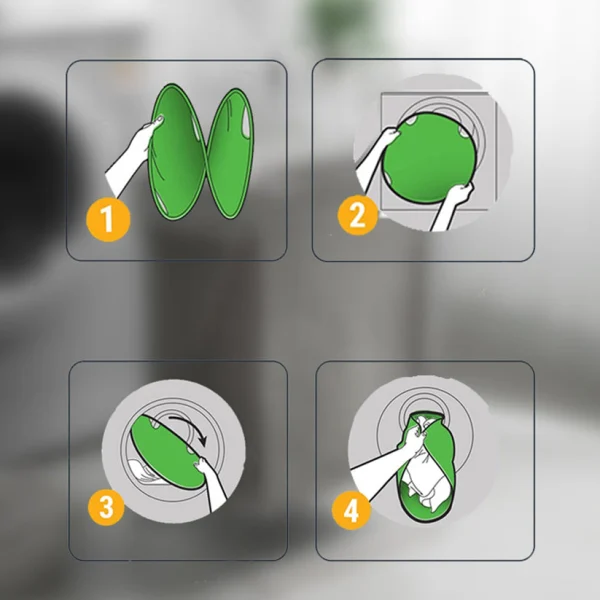 LaundryTurtle™ - Cesto de Lavandería para Lavadora y Secadora para Recoger Ropa, imagen 5