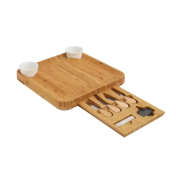 Bamboo Cheese Board™ - Set Premium de Tablas de Queso de Bambú con Accesorios, imagen 2