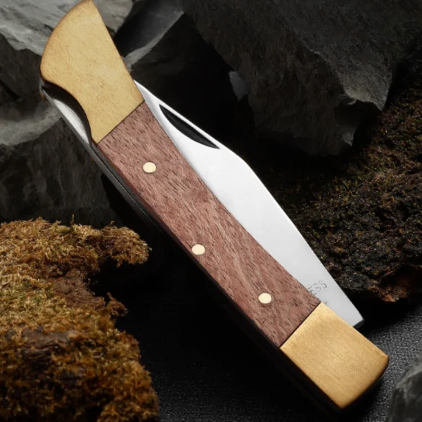 Kamisori™ - Cuchillo plegable portátil para camping
