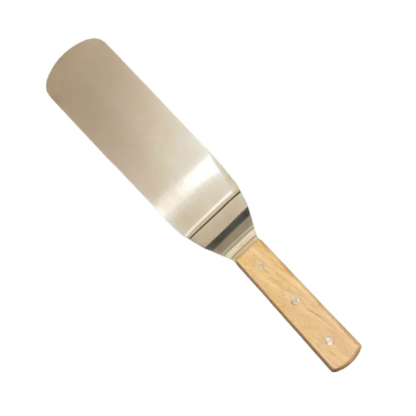 Espátula con Mango de Madera para Parrilla y Cocina, imagen 5