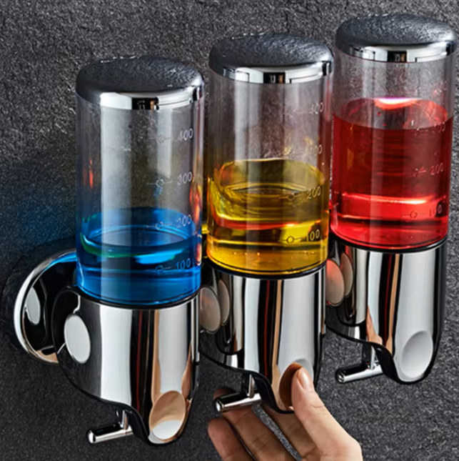 ¡La Solución Perfecta para Higiene y Comodidad! – Soap Trinity Dispenser