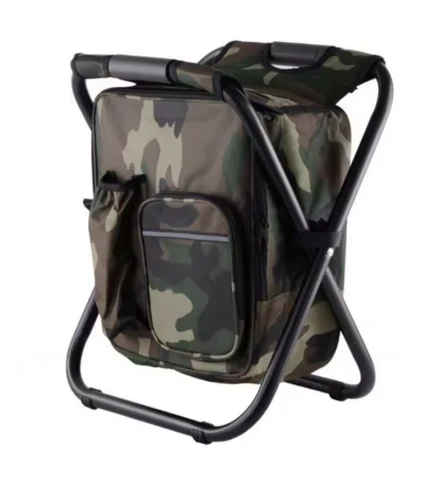 ¡Lleva todo y siéntate cómodo donde quieras! – CampSeatBag™- Silla Plegable para actividades al exterior con Mochila