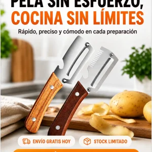 Set de Pelador de Verduras + Abridor Premium (2 piezas)