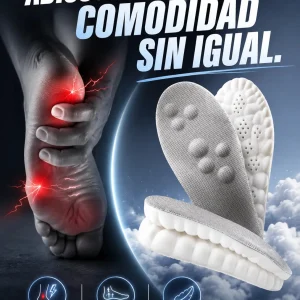 SoftFlex™ -Plantillas diseñadas para ofrecer el equilibrio perfecto entre soporte, suavidad y flexibilidad en cada paso