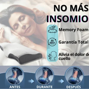 PostureDream™ - Almohada Ergonómica de Soporte Cervical Avanzado y Dolor de Cuello