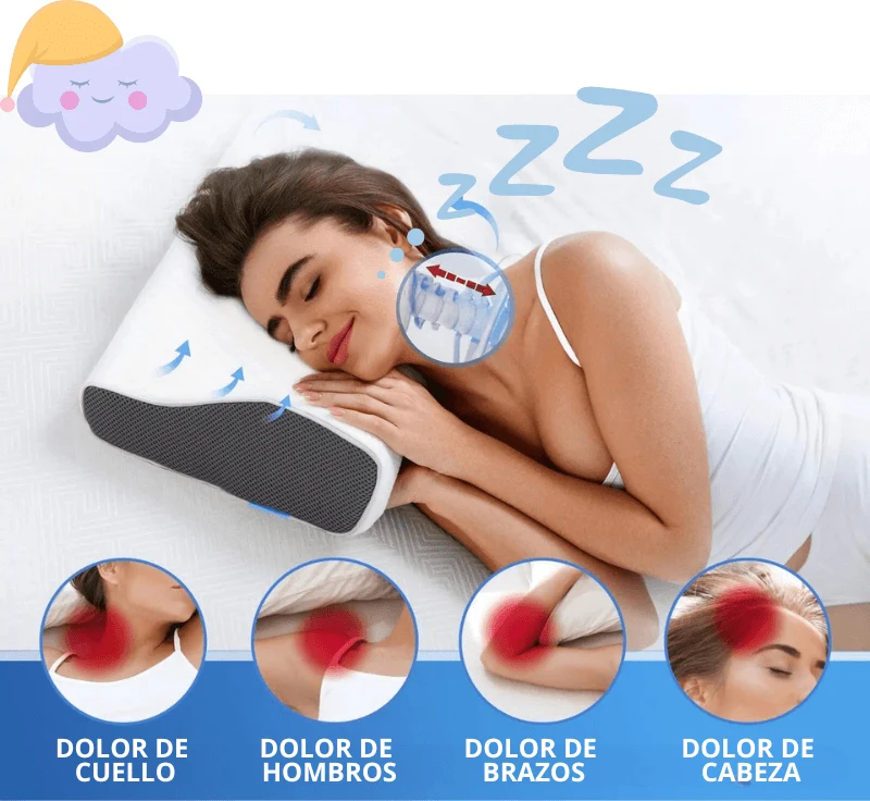 ¡LA ALMOHADA PERFECTA PARA UN DESCANSO REPARADOR! – PostureDream™
