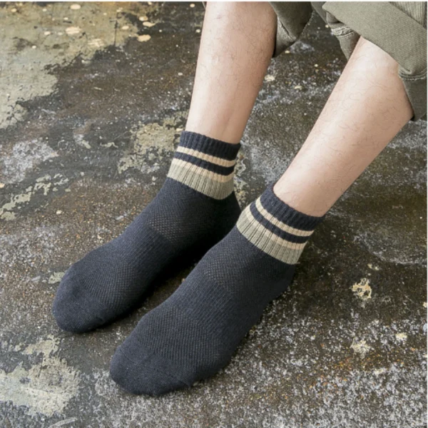 Pack de 10 Pares de Calcetines Earthline Desodorantes Antibacterianos Transpirables, imagen 4