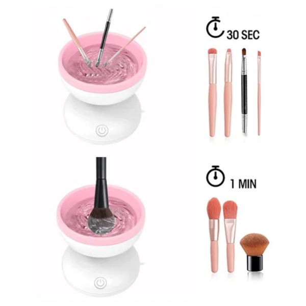 BrushCleaner™ - Máquina Limpiadora Eléctrica de Brochas de Maquillaje, imagen 4