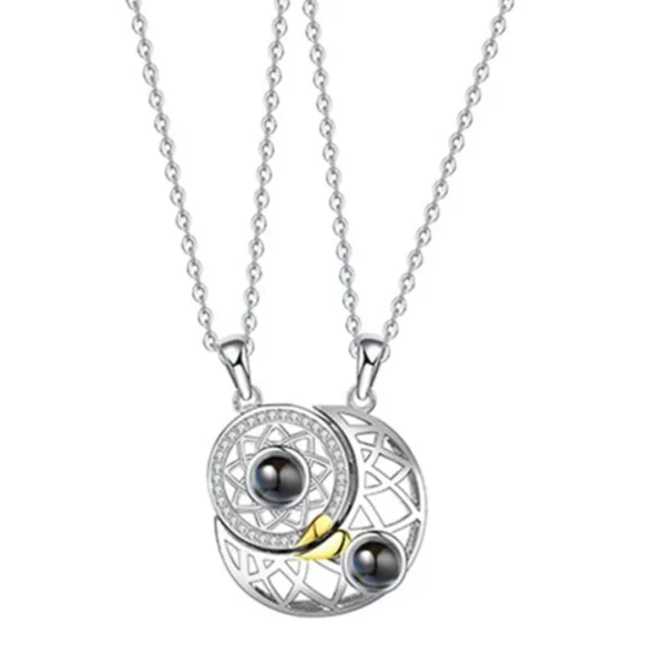 Collar De Proyección De Pareja De Sol Y Luna, imagen 5