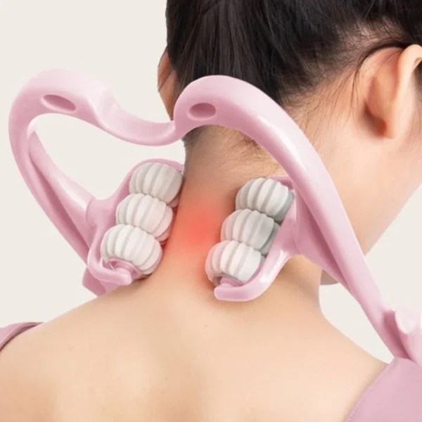 Cervical Massager - Masajeador con Rodillos para Cuello y Piernas, imagen 2
