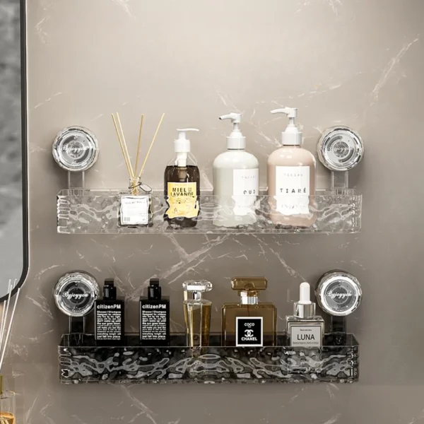 InvisibleRack™ - Estante Minimalista de baño resistente con sistema de drenaje, imagen 2