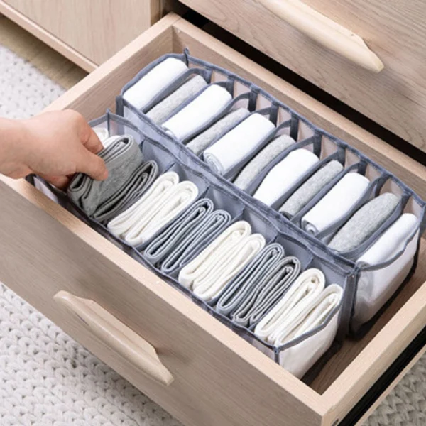 WardrobeOrganizer™ - Set Completo de Organizadores de 6 de Ropa Interior y 6 de Pantalones, imagen 4