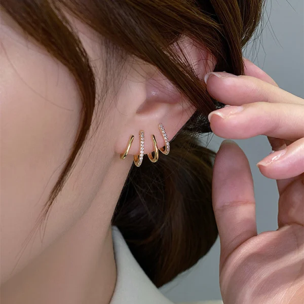 Set de Aretes de Cuatro Garras, imagen 10