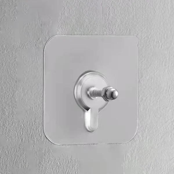 Ganchos Autoadhesivos Impermeables - Gancho de Tornillo Para Colgar sin Taladrar, sin Clavos,, imagen 3