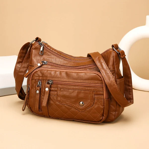 Bolso Daysi™ - Bolso de Hombro Cruzado de Cuero Pu conmúltiples compartimientos, imagen 2