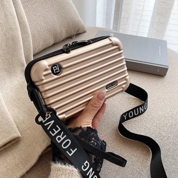 Chic Box HandBag- Mini bolso cruzado de carcasa rígida y de mano