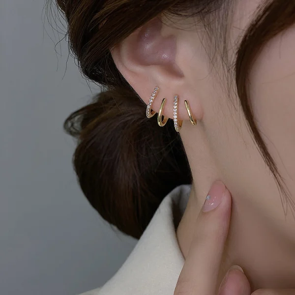 Set de Aretes de Cuatro Garras, imagen 9
