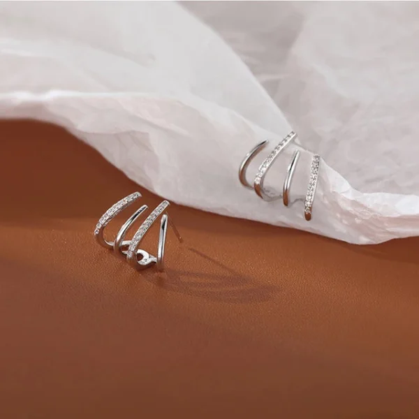 Set de Aretes de Cuatro Garras, imagen 11
