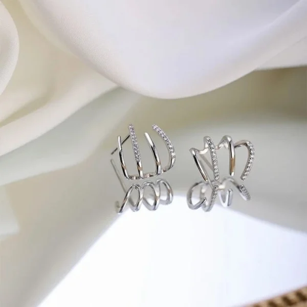 Set de Aretes de Cuatro Garras, imagen 2