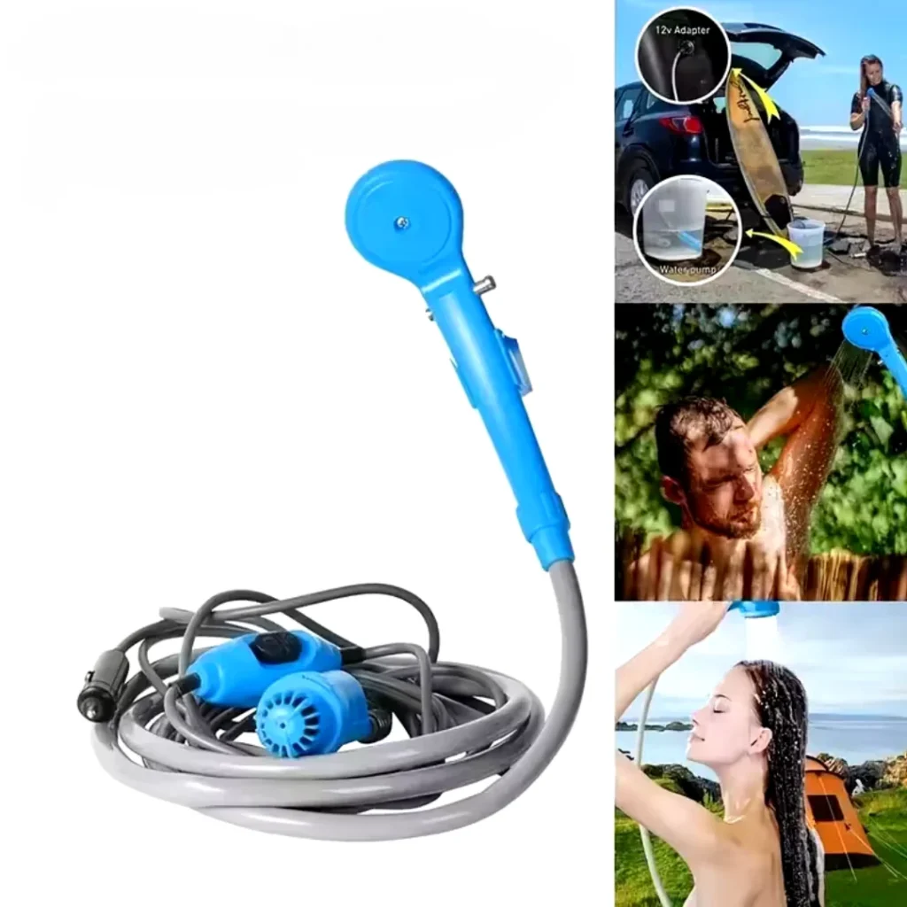 ¡Tu ducha portátil ideal para viajes largos y escapadas al aire libre! – ExpressWash™