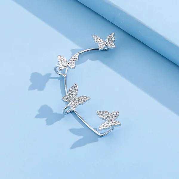 Aretes Ear Cuff Butterfly™ (Un par), imagen 3
