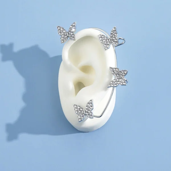 Aretes Ear Cuff Butterfly™ (Un par), imagen 4