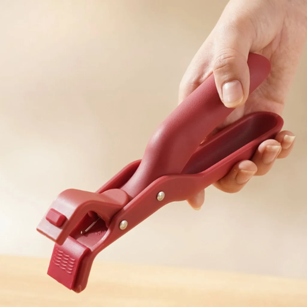 Compatible con todo tipo de recipientes calientes – HeatHold™- Pinza Antideslizante Resistente al Calor para Cocina
