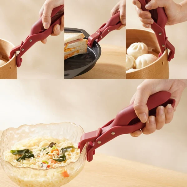 HeatHold™- Pinza Antideslizante Resistente al Calor para Cocina, imagen 5