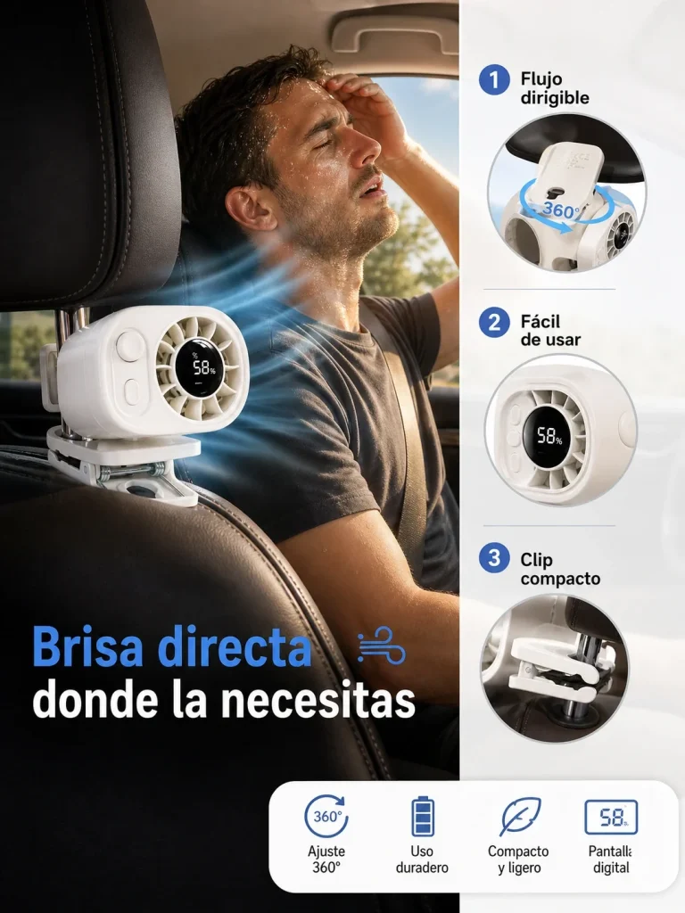 Lleva el aire fresco contigo – AirClip 360™