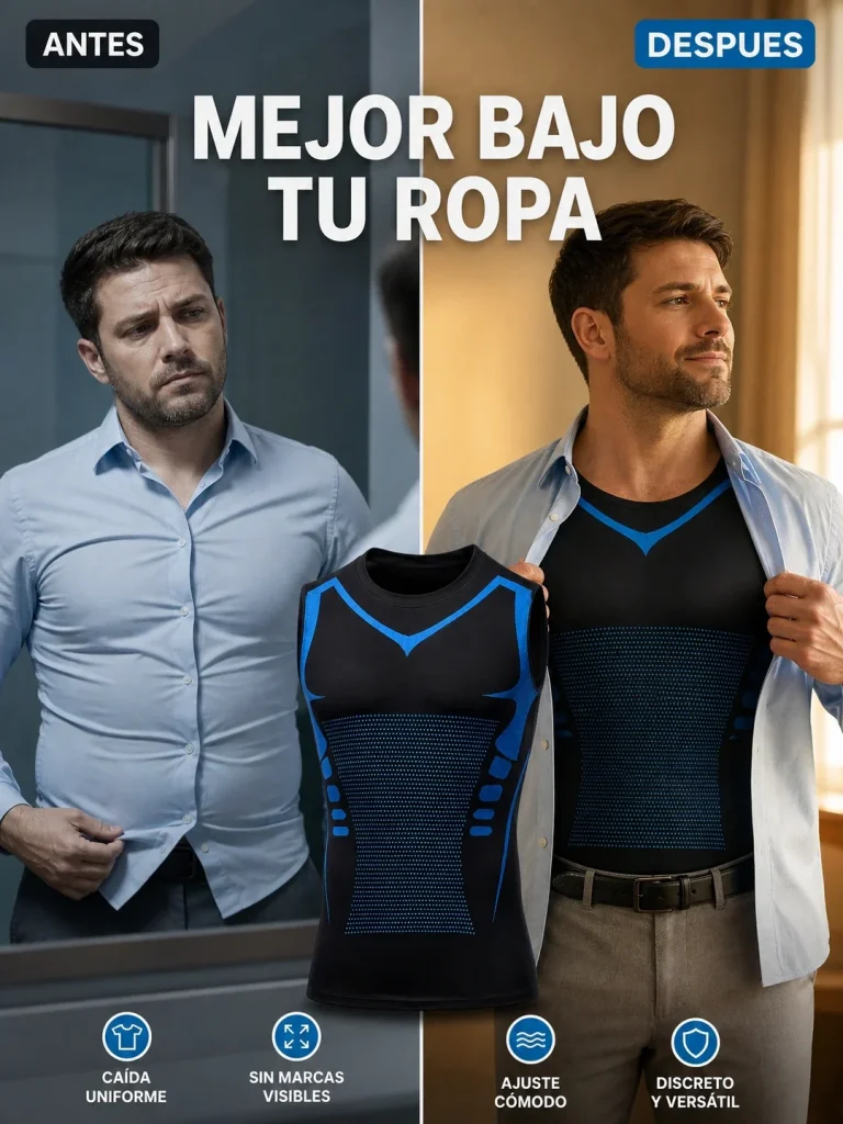 Torso más definido bajo tu ropa diaria – Bividi Camiseta de Alta Compresión