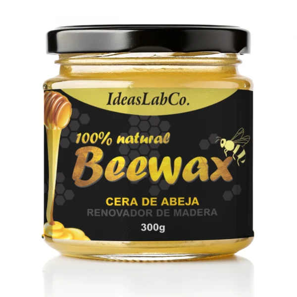 BeeWax™ - Cera de Abeja Natural para el Cuidado y Protección de Muebles 300 gramos - IdeasLabCo.™, imagen 3
