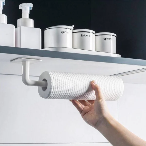 Set de 2 Ganchos L Soporte Papel Toalla, imagen 3