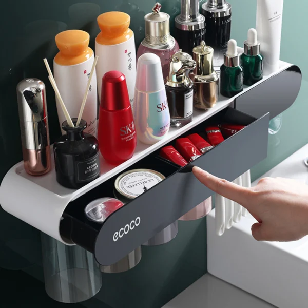 Estante Multiusos para Baño - Porta Cepillos, imagen 2