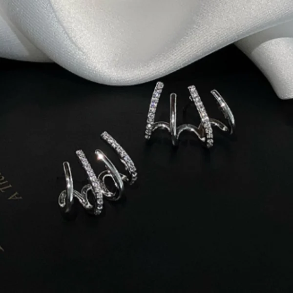 Set de Aretes de Cuatro Garras, imagen 7