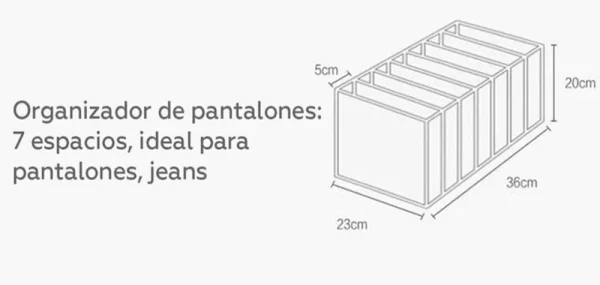 Organizador de Pantalones, imagen 2